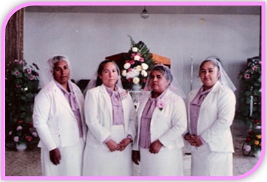 Algunas de las hermanas que siempre estuvieron involucradas en todas las áreas de la iglesia, llamadas por los jovenes "la mafia"