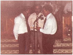 Archivo:Obispo Ismael Garcia,pastor Angel Salomon y pastor Fidel Gomez..jpg