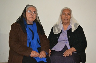 Hna. Elisa Luz Quiroz y Hna. Luz Espinoza fundadoras de la 2a. Iglesia