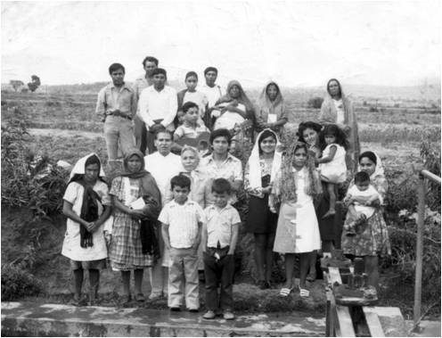 Archivo:1a de Puebla y Col. E. Zapata, Cholula, Puebla, cuando León Fragoso bautizó a Magdalena Sánchez .jpg