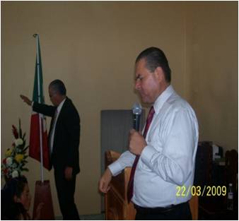 Archivo:Visita del Secretario de Evangelización Nacional Rev. Otoniel Castañeda Torres, en Perote, Ver..jpg