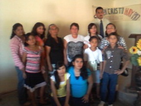 Miembros de la Iglesia de Pueblo Mayo, Sonora 2011