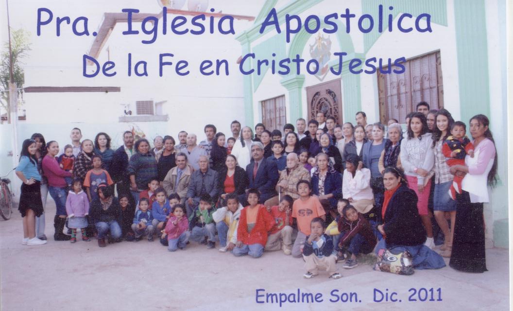 La congregación de 1a. de Empalme - 2011