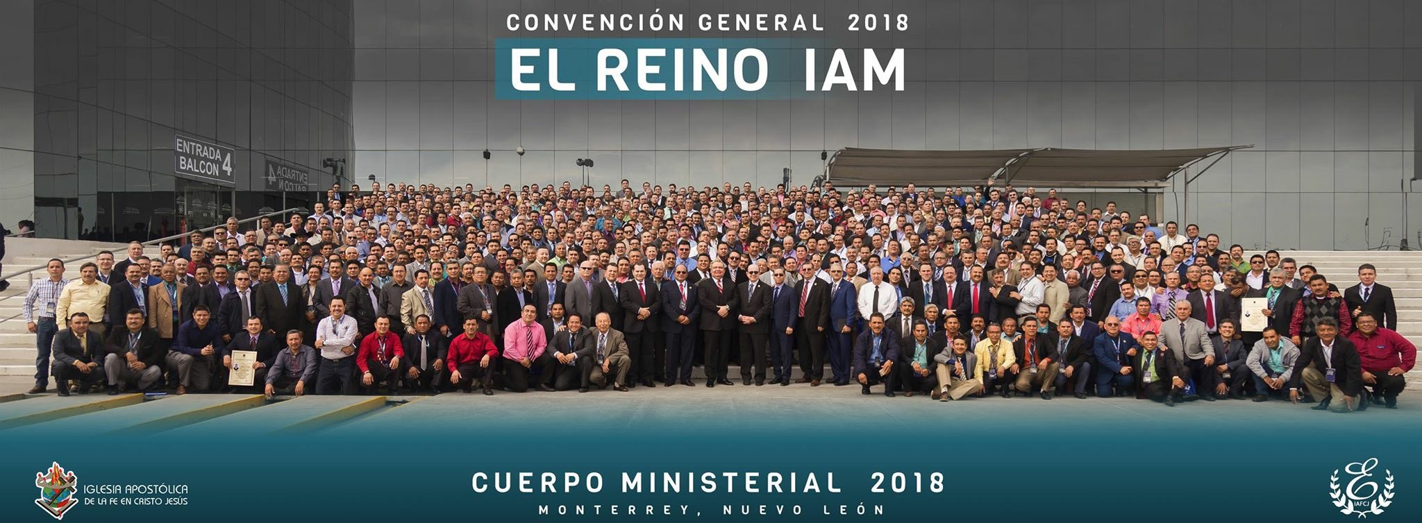 Foto tomada durante la Convención General 2018 en Monterrey, Nuevo León.