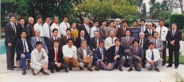 Pastores en la 1er Convención del Distrito, en 1995