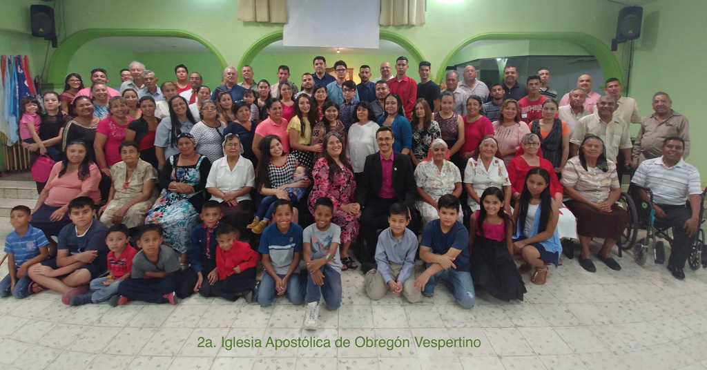 2a Iglesia de Obregón Culto Vespertino Julio del 2018