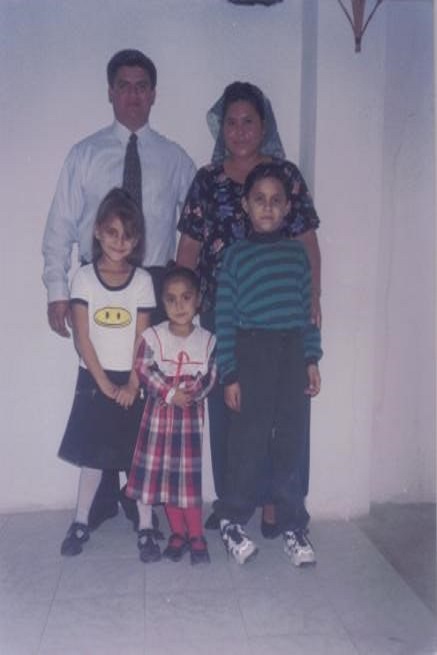 Hno. Ruperto Garza y familia