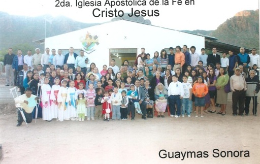 actual congregación de la 2a. de Guaymas