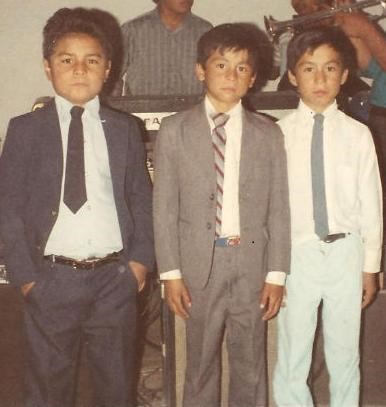Directiva de frat. de niños en el año de 1989, izquierda Eliseo Lopez Pastor en la actualidad de la 3a de Rio Bravo en 2014