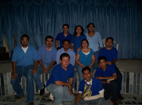 Algunos Jóvenes de Manzanillo y la Misión del Colomo, en el proyecto “guerreros en acción”.
