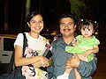 Pastor Reyes Martinez, Esposa e Hija..JPG