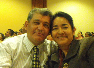 Pastor Actual Javier Urive y Esposa