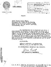 Citatorio a Manuel Retes a comparecer con el Juez Segundo 3 de Mayo de 1948