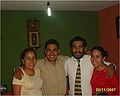 Antonio Rivera Córdoba con su hermano Jesús y sus hermanas Cinthya y Rosa Edith.jpg