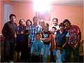 Congregantes en la Célula de Chalmimilulco, Texmelucan, Puebla, noviembre del 2013-1.jpg