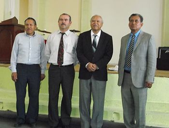 Pastor y algunos ministros ordenados de la 1a IAFCJ