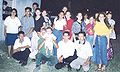 Grupo de jóvenes de la 1ª de Matamoros apoyando a los jóvenes de la misión Pedro Moreno (1996).jpg