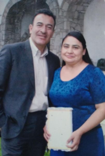Archivo:Jacobo Escobedo Esparza y su esposa María Angélica Martínez Cabrales Coordinadores de Red de Señores y Señoras 2013.jpg