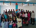 Congregación y pastor con esposa(en medio) Huamantla, Tlax. (2011).jpg