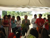 Culto de recibimiento a encuentristas en Pinitos