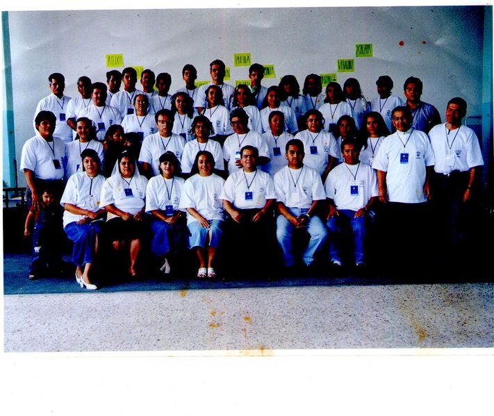 Archivo:Asistentes a una actividad de capacitación presbiterial, en Xalapa, Veracruz..jpeg