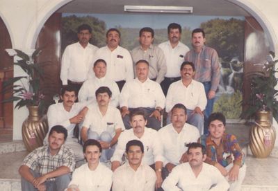 Pastores en Reunión Ministerial en 1996