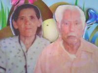 Hermanos Julián Lares y Manuela Sagasta. Matrimonio donador del terreno de la Iglesia