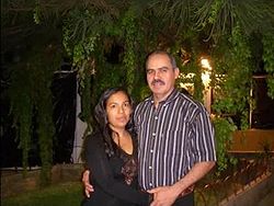 Hna. Ma. Guadalupe Martínez García y su esposo Heriberto González Escobar
