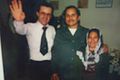 Hna. Sara Carrero, su esposo Jesús Flores (Tereso) y el pastor de California que los atendía.jpg